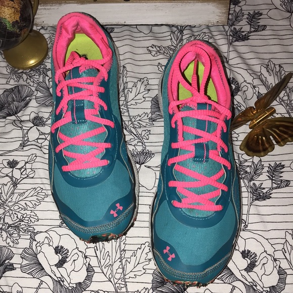 RARE Under Armour® Storm Shock Micro G Neo Mantis Heat Gear Running Shoes - Picture 3 of 15